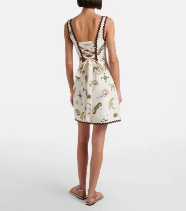 Alemais Alémais Printed cotton minidress | Thumbnail 6 Alemais Alémais Printed cotton minidress | Thumbnail 6