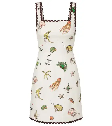Alemais Alémais Printed cotton minidress | Thumbnail 1 Alemais Alémais Printed cotton minidress | Thumbnail 1