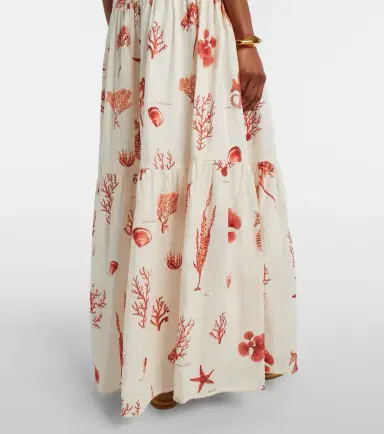 Agua by Agua Bendita Lima printed linen maxi dress | Thumbnail 3 Agua by Agua Bendita Lima printed linen maxi dress | Thumbnail 3