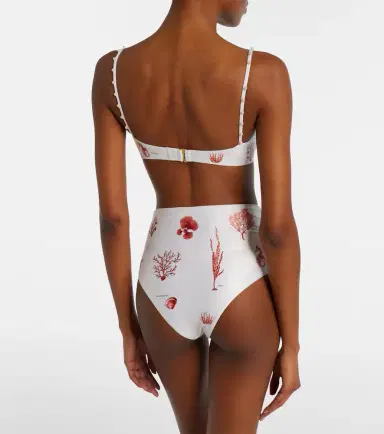 Agua by Agua Bendita Magdalena embellished printed bikini top | Thumbnail 4 Agua by Agua Bendita Magdalena embellished printed bikini top | Thumbnail 4