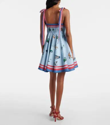 Alemais Alémais Printed linen minidress | Thumbnail 2 Alemais Alémais Printed linen minidress | Thumbnail 2