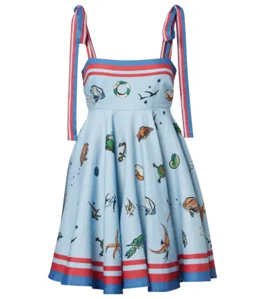 Alemais Alémais Printed linen minidress | Thumbnail 1 Alemais Alémais Printed linen minidress | Thumbnail 1