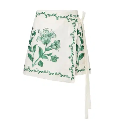 Agua by Agua Bendita Luna floral linen beach cover-up | Thumbnail 1 Agua by Agua Bendita Luna floral linen beach cover-up | Thumbnail 1