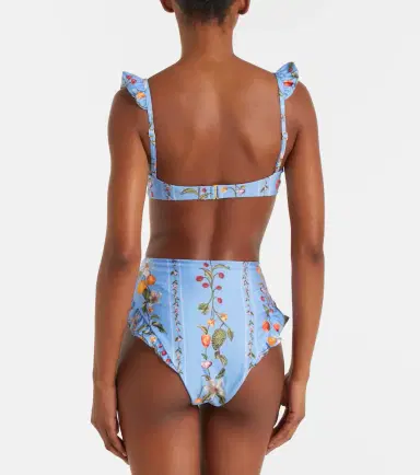 Agua by Agua Bendita Jengibre printed ruffled bikini bottoms | Thumbnail 2 Agua by Agua Bendita Jengibre printed ruffled bikini bottoms | Thumbnail 2