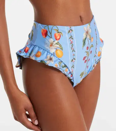 Agua by Agua Bendita Jengibre printed ruffled bikini bottoms | Thumbnail 3 Agua by Agua Bendita Jengibre printed ruffled bikini bottoms | Thumbnail 3