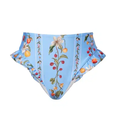Agua by Agua Bendita Jengibre printed ruffled bikini bottoms | Thumbnail 1 Agua by Agua Bendita Jengibre printed ruffled bikini bottoms | Thumbnail 1