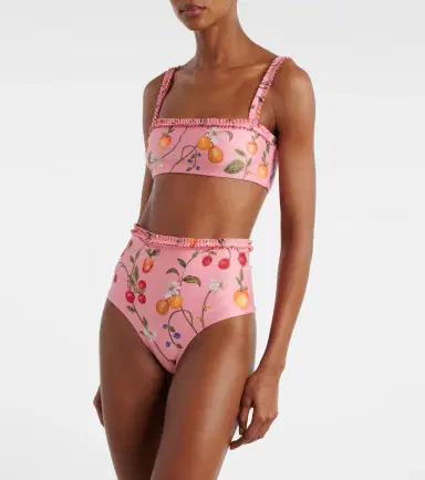 Agua by Agua Bendita Olmo printed bikini top | Thumbnail 2 Agua by Agua Bendita Olmo printed bikini top | Thumbnail 2