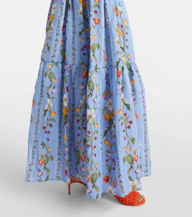 Agua by Agua Bendita Lima printed linen maxi dress | Thumbnail 2 Agua by Agua Bendita Lima printed linen maxi dress | Thumbnail 2