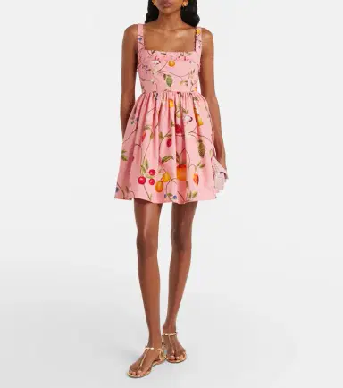 Agua by Agua Bendita Barbara printed cotton minidress | Thumbnail 5 Agua by Agua Bendita Barbara printed cotton minidress | Thumbnail 5