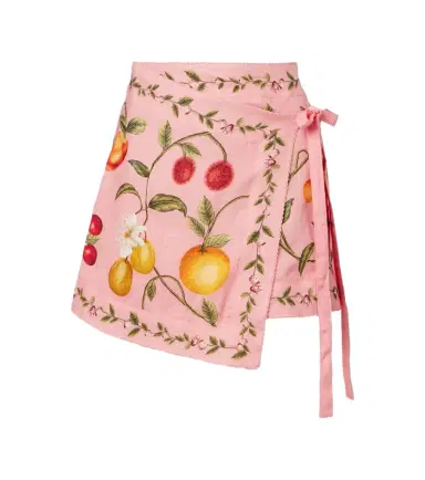 Agua by Agua Bendita Luna printed linen beach cover-up | Thumbnail 1 Agua by Agua Bendita Luna printed linen beach cover-up | Thumbnail 1