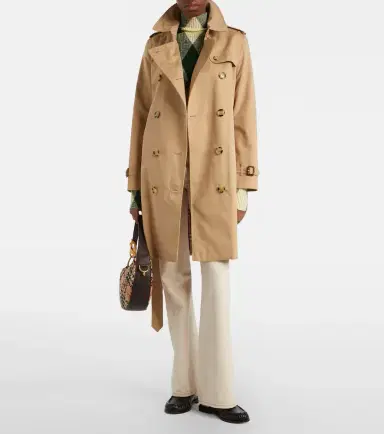 Burberry Cotton gabardine trench coat | Thumbnail 2 Burberry Cotton gabardine trench coat | Thumbnail 2