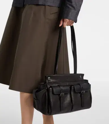 Prada Route leather tote bag | Thumbnail 5 Prada Route leather tote bag | Thumbnail 5