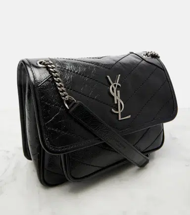 Saint Laurent Niki Mini embellished leather crossbody bag | Thumbnail 3 Saint Laurent Niki Mini embellished leather crossbody bag | Thumbnail 3