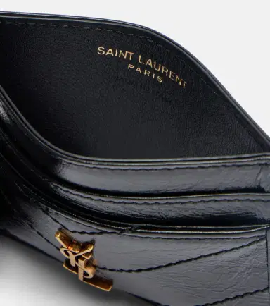Saint Laurent Niki patent leather card holder | Thumbnail 3 Saint Laurent Niki patent leather card holder | Thumbnail 3