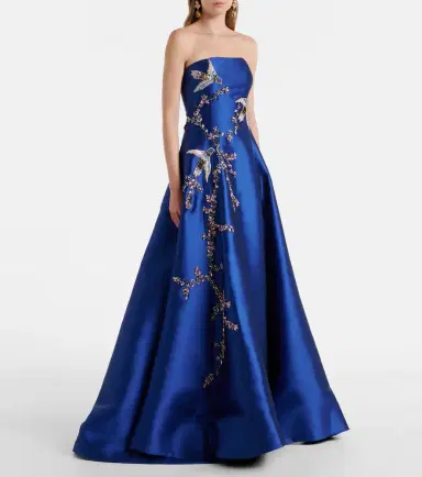 Costarellos Mavia embellished bustier gown | Thumbnail 2 Costarellos Mavia embellished bustier gown | Thumbnail 2