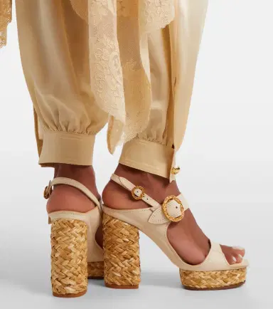 Zimmermann Talia leather slingback sandals | Thumbnail 2 Zimmermann Talia leather slingback sandals | Thumbnail 2