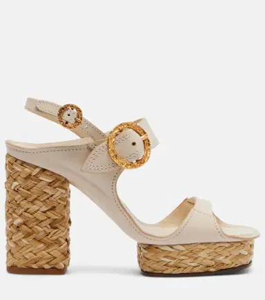 Zimmermann Talia leather slingback sandals | Thumbnail 6 Zimmermann Talia leather slingback sandals | Thumbnail 6