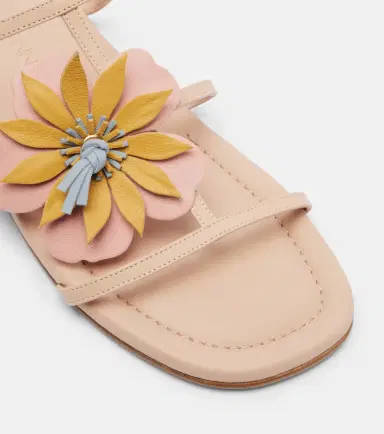Zimmermann Lilia floral-appliqué leather sandals | Thumbnail 4 Zimmermann Lilia floral-appliqué leather sandals | Thumbnail 4
