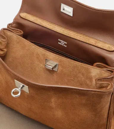 Balenciaga Rodeo Small suede top-handle bag | Thumbnail 4 Balenciaga Rodeo Small suede top-handle bag | Thumbnail 4