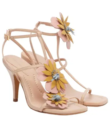 Zimmermann Lilia 85 leather sandals | Thumbnail 1 Zimmermann Lilia 85 leather sandals | Thumbnail 1
