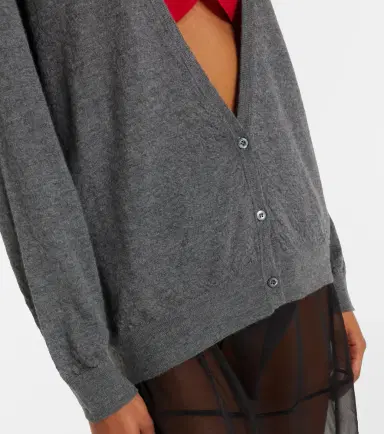 Prada Cashmere cardigan | Thumbnail 4 Prada Cashmere cardigan | Thumbnail 4