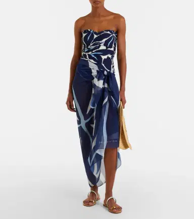 Cala de la Cruz Luana printed beach cover-up | Thumbnail 3 Cala de la Cruz Luana printed beach cover-up | Thumbnail 3