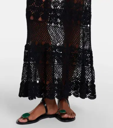Anna Kosturova Marianne crochet cotton maxi dress | Thumbnail 2 Anna Kosturova Marianne crochet cotton maxi dress | Thumbnail 2