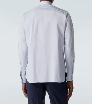 Zegna Cotton-blend shirt | Thumbnail 4 Zegna Cotton-blend shirt | Thumbnail 4