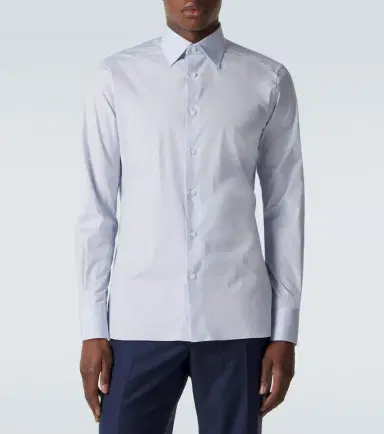 Zegna Cotton-blend shirt | Thumbnail 6 Zegna Cotton-blend shirt | Thumbnail 6
