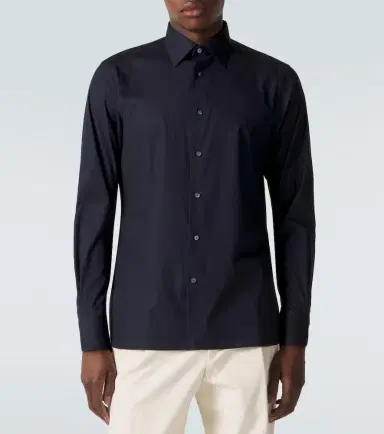 Zegna Cotton-blend shirt | Thumbnail 3 Zegna Cotton-blend shirt | Thumbnail 3