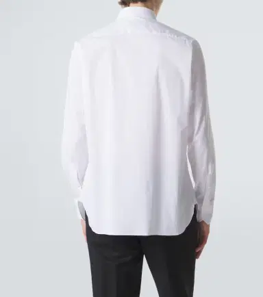 Zegna Cotton-blend poplin shirt | Thumbnail 2 Zegna Cotton-blend poplin shirt | Thumbnail 2