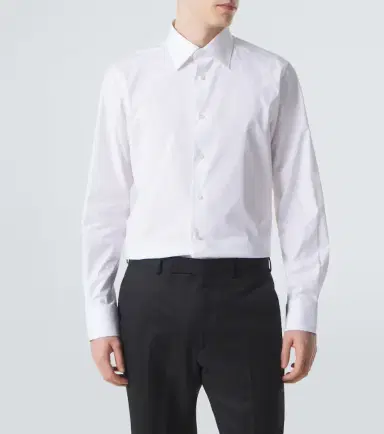 Zegna Cotton-blend poplin shirt | Thumbnail 4 Zegna Cotton-blend poplin shirt | Thumbnail 4