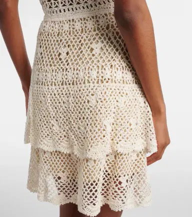 Anna Kosturova Florence crochet cotton miniskirt | Thumbnail 5 Anna Kosturova Florence crochet cotton miniskirt | Thumbnail 5