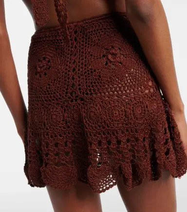 Anna Kosturova Crochet cotton miniskirt | Thumbnail 2 Anna Kosturova Crochet cotton miniskirt | Thumbnail 2
