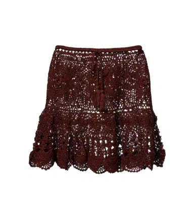 Anna Kosturova Crochet cotton miniskirt | Thumbnail 1 Anna Kosturova Crochet cotton miniskirt | Thumbnail 1