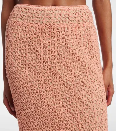 Anna Kosturova Rosette crochet cotton midi skirt | Thumbnail 3 Anna Kosturova Rosette crochet cotton midi skirt | Thumbnail 3