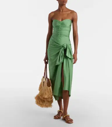 Jade Swim Nyla satin beach cover-up | Thumbnail 3 Jade Swim Nyla satin beach cover-up | Thumbnail 3