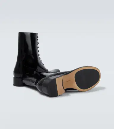 The Row Kai patent leather lace-up boots | Thumbnail 2 The Row Kai patent leather lace-up boots | Thumbnail 2