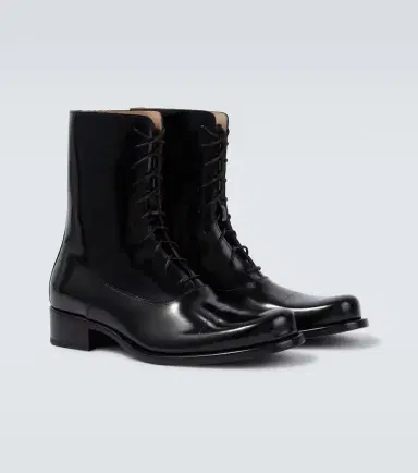 The Row Kai patent leather lace-up boots | Thumbnail 4 The Row Kai patent leather lace-up boots | Thumbnail 4