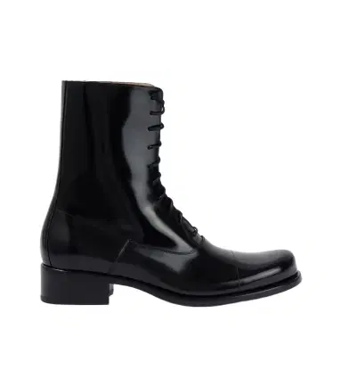 The Row Kai patent leather lace-up boots | Thumbnail 1 The Row Kai patent leather lace-up boots | Thumbnail 1