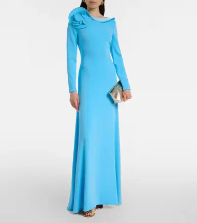 Roland Mouret Floral-appliqué gown | Thumbnail 2 Roland Mouret Floral-appliqué gown | Thumbnail 2