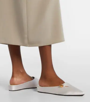 Herbert Levine Sleep On It satin mules | Thumbnail 5 Herbert Levine Sleep On It satin mules | Thumbnail 5