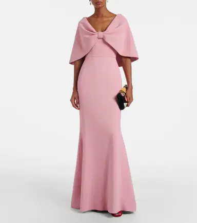 Elie Saab Caped cady gown | Thumbnail 2 Elie Saab Caped cady gown | Thumbnail 2