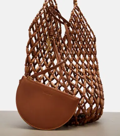 Saint Laurent Supple beaded tote bag | Thumbnail 2 Saint Laurent Supple beaded tote bag | Thumbnail 2