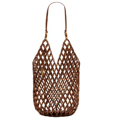 Saint Laurent Supple beaded tote bag | Thumbnail 1 Saint Laurent Supple beaded tote bag | Thumbnail 1