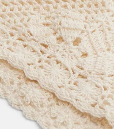 Anna Kosturova Crochet cotton scarf | Thumbnail 2 Anna Kosturova Crochet cotton scarf | Thumbnail 2