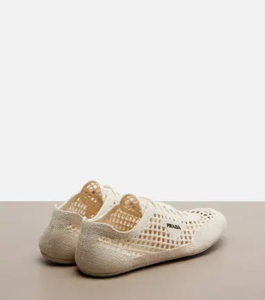 Prada Collapse crochet sneakers | Thumbnail 4 Prada Collapse crochet sneakers | Thumbnail 4