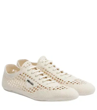 Prada Collapse crochet sneakers | Thumbnail 1 Prada Collapse crochet sneakers | Thumbnail 1