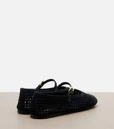 Prada Crochet Mary Jane flats | Thumbnail 4 Prada Crochet Mary Jane flats | Thumbnail 4