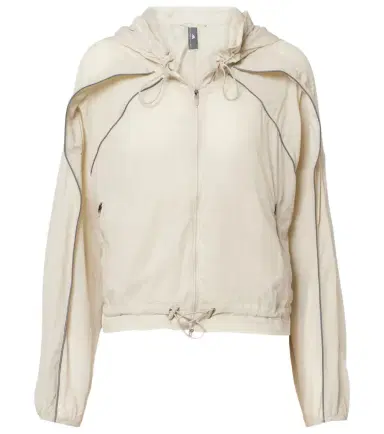 Adidas by Stella McCartney Gathered hooded track jacket | Thumbnail 1 Adidas by Stella McCartney Gathered hooded track jacket | Thumbnail 1